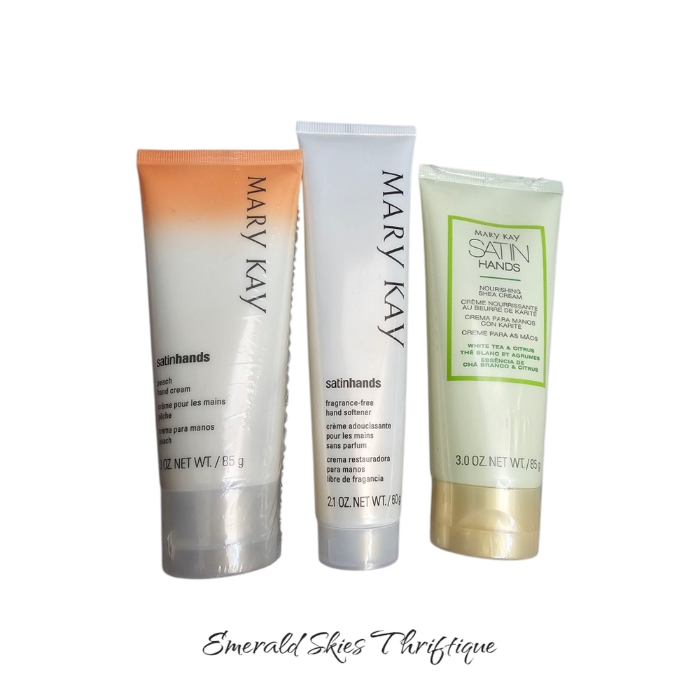 Mary Kay Satin Hands Lotion Mixed Lot.